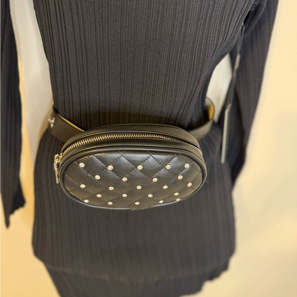 Embellished Steve Madden Pintuck Belt Bag Size Large NWT!!! - Picture 11 of 11